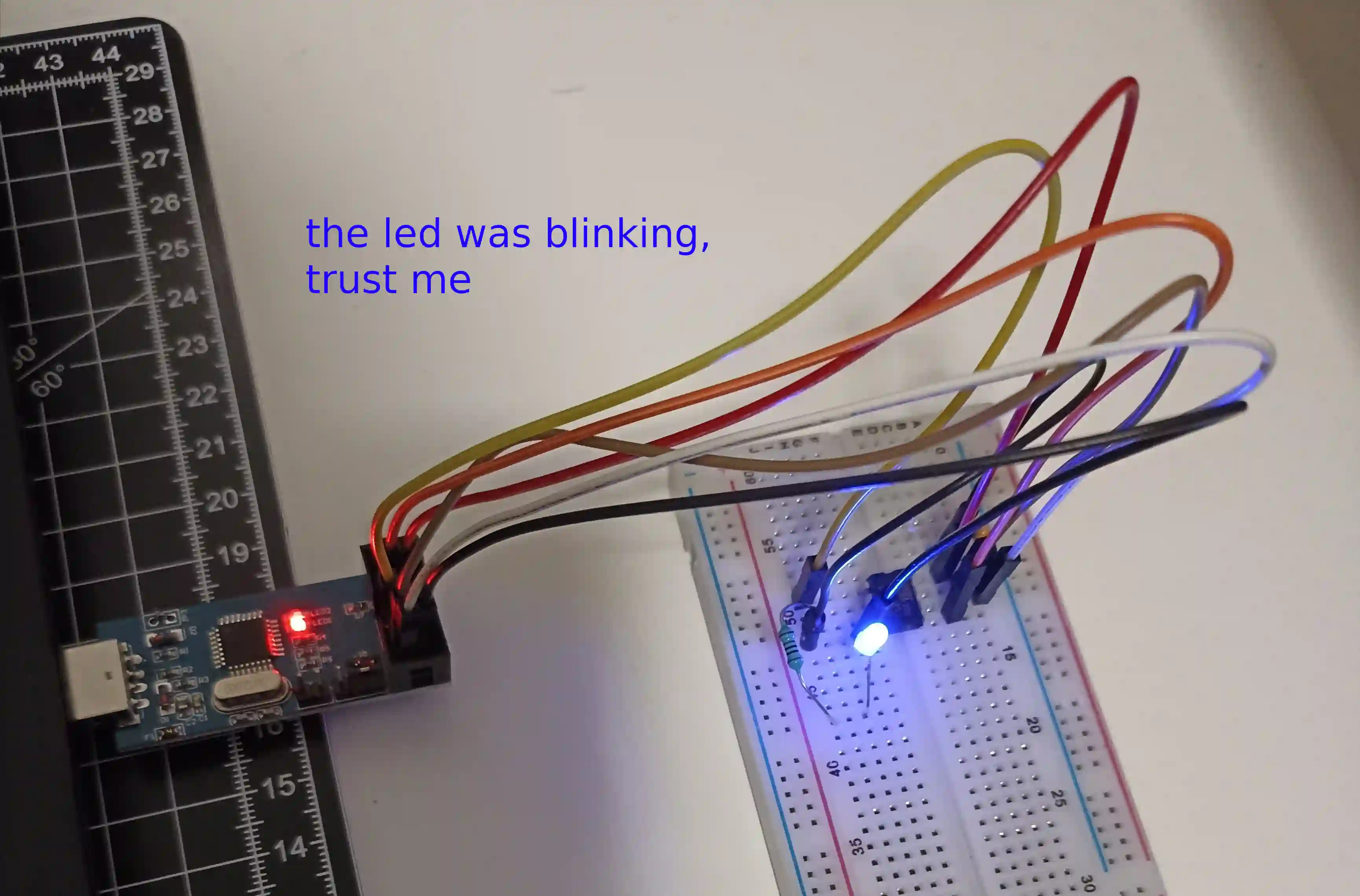 Attiny first flash