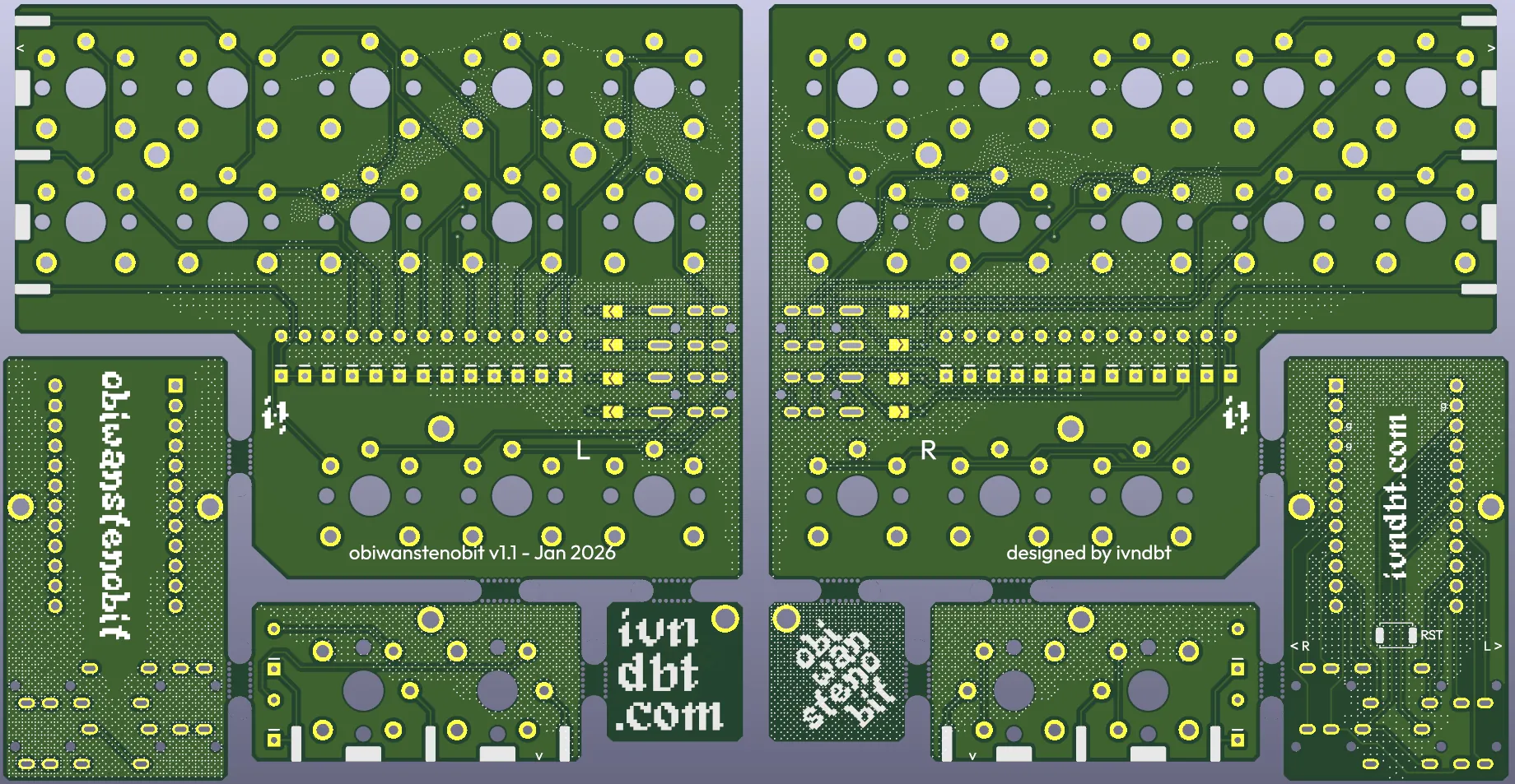 PCB silkscreen in KiCad