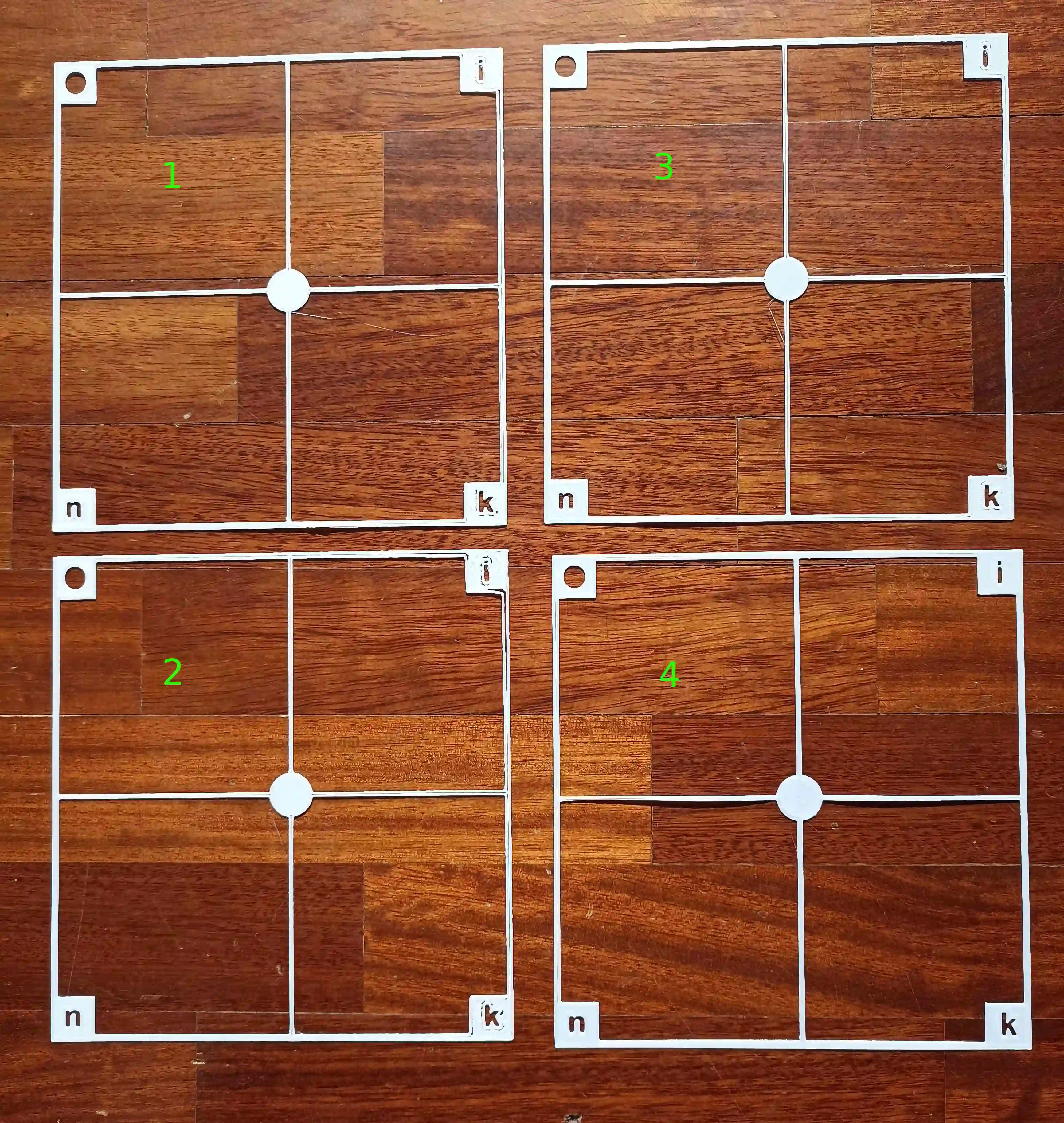 Bed leveling test comparison